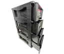 Ver imagem 5 de Gaveteiro Organizador 4 Gav Plasnew Resistente 1725 Preto