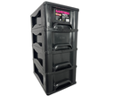 Ver imagem 1 de Gaveteiro Organizador 4 Gav Plasnew Resistente 1725 Preto