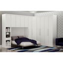 Ver imagem 4 de Modulo Criado de Casal Safira em Mdf 1 Porta Clic Móveis Branco