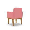 Ver imagem 4 de KIT 10 Poltrona de Estudos TEFI  SUEDE ROSE
