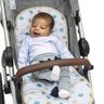 Capa Carrinho Dupla Face Terrazo 100% Algodão - Batistela Baby - Envio Imediato Capa de Carrinho Dup - 2
