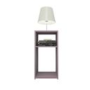 Ver imagem 2 de Mesa de Cabeceira Pequena 2 Nichos em Mdf Plancasa:lavanda