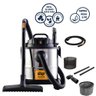 Aspirador de Pó e Água Wap Gtw Inox 20 Litros 1600 Watts Preto e Prata - 220v - 7