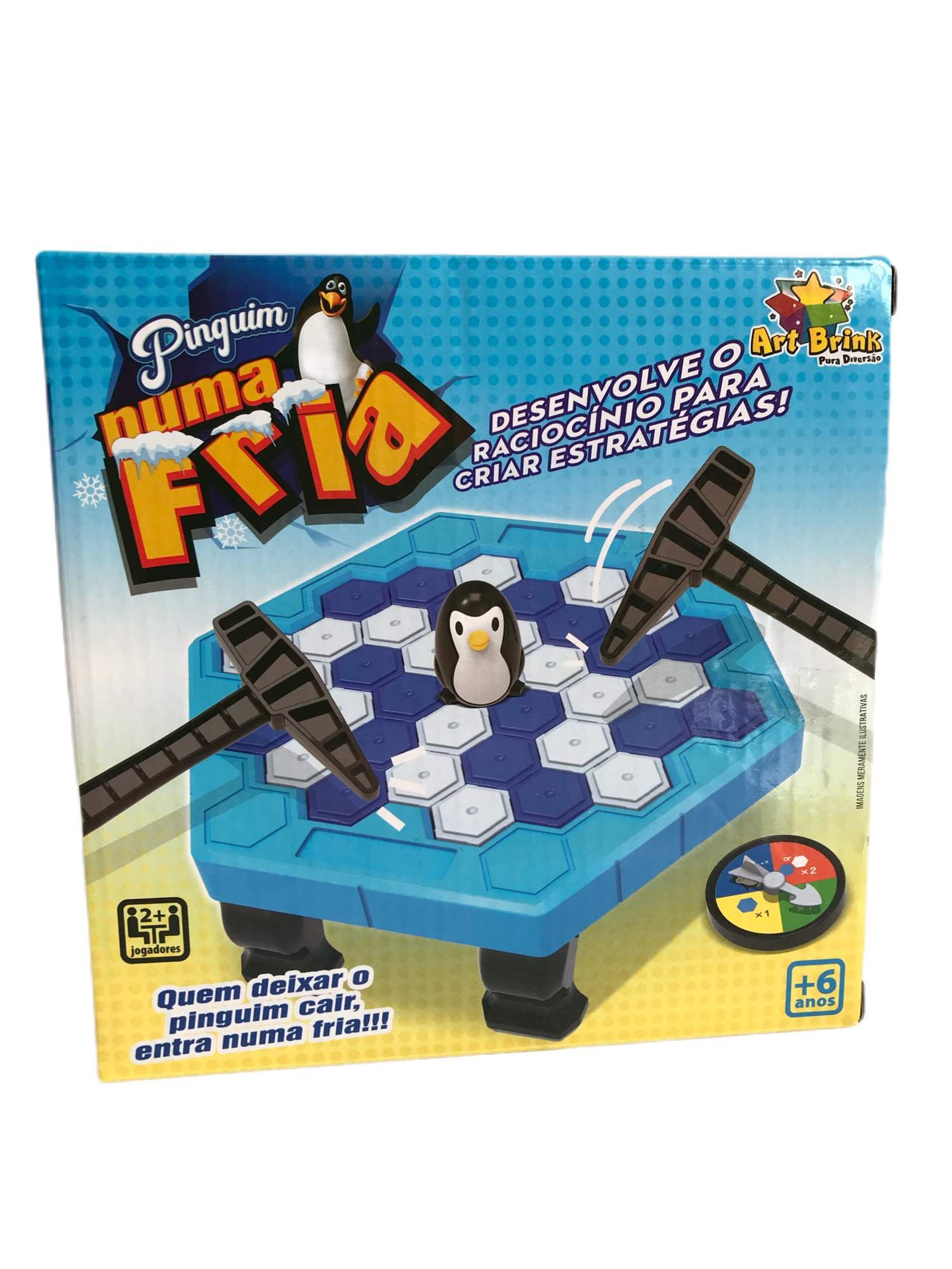 Jogo Pinguim Game Quebra Gelo Brinquedo InterativoART