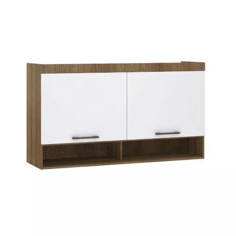 Guarda-roupa Modulado 145cm Aéreo 2 Portas Basculantes Paris Luciane