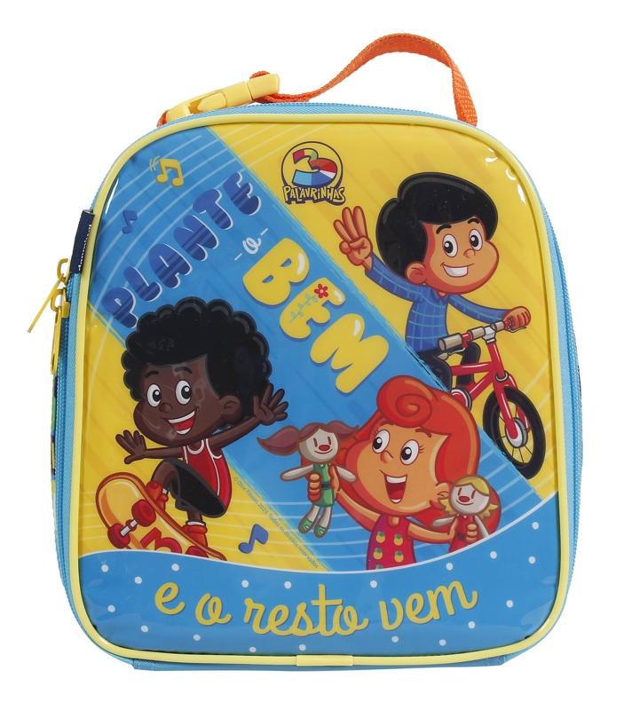 Lancheira Térmica Infantil Soft Easy 3 Palavrinhas Dermiwil - 1