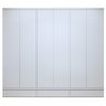 Guarda Roupa 100% Mdf 6 Portas 9 Gavetas Urbano - 14
