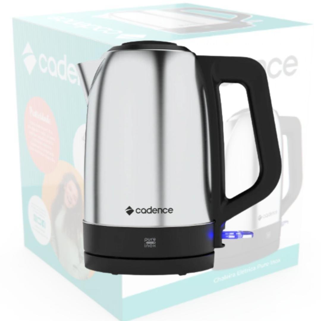 Chaleira Elétrica Inox Cel810 1,7l Cadence 110v - 1