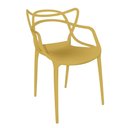 Ver imagem 5 de Conjunto 8 Cadeiras Allegra Amarelo Lumi – Design e Sofisticação para Casa e Área Externa