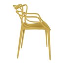 Ver imagem 3 de Conjunto 8 Cadeiras Allegra Amarelo Lumi – Design e Sofisticação para Casa e Área Externa