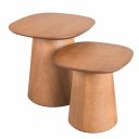 Ver imagem 1 de Mesa de Apoio Tafi – Conjunto Escultural em Carvalho Nogueira