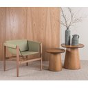 Ver imagem 2 de Mesa de Apoio Tafi – Conjunto Escultural em Carvalho Nogueira
