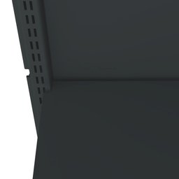 Gondola Parede 202 Fit Inicial Preto 5 Bandeja Pe Azul - 4