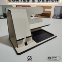 Ver imagem 4 de Organizador de Mesa MDF 6mm Gelo