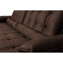 Ver imagem 7 de Sofá Retrátil Reclinável 230cm Ascari Suede Velut com molas Ensacadas - King House