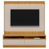 Painel para Tv 70 Pol e Rack Bancada 180cm Real L06 Tauari/off White Fosco - Mpozenato - 5