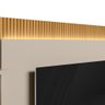 Painel para Tv 70 Pol e Rack Bancada 180cm Real L06 Tauari/off White Fosco - Mpozenato - 7