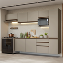 Ver imagem 1 de Armário de Cozinha Completa 300cm Suspensa Crema Nice Madesa 10