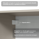 Ver imagem 2 de Armário de Cozinha Completa 300cm Suspensa Crema Nice Madesa 10