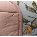 Ver imagem 3 de Edredom em Malha Casal Floral Azul