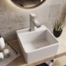 Cuba Pia para Banheiro de Apoio Lavabo 32cmx30cm - Palermo - 5