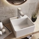 Ver mais imagens de Cuba Pia para Banheiro de Apoio Lavabo 32cmx30cm - Palermo