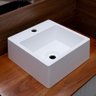 Cuba Pia para Banheiro de Apoio Lavabo 32cmx30cm - Palermo - 7