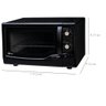 Forno Elétrico de Bancada 44L Fischer Gourmet Grill com Timer 1775W 110V - 5