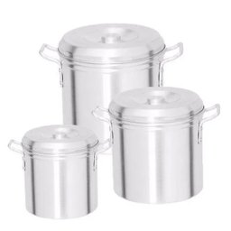 Jogo 3 Caldeirões Grande de Alumínio Hotel Grosso Cerveja N°35 e 40 OkayShop - 1