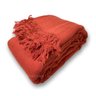 Manta para Sofá Cama Gigante Super King 1,80 X 3,00 100% Algodão Protetor Capa:terracota - 1