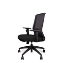 Ver imagem 2 de Cadeira Gerente Marelli Impact 2655b Tecido Preto e Estrutura Preta