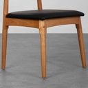 Ver imagem 7 de Mesa de Jantar Square Redonda Bétula - 88cm + 4 Cadeiras Elbow Madeira Abra Cadabra
