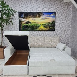 Sofá Cama Provence com Chaise Longue Baú - 3