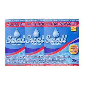 Elevador de Ph Suall 2kg - Ajuste Ph Piscina