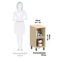 Ver imagem 4 de Balcão de Cozinha 100% MDF 1 Porta 40cm Aura Luciane Móveis