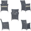 Ver imagem 5 de 4 Poltronas e 1 Mesa Igapó em Alumínio Pintura Fendi Corda Náutica Estofado 7