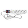 Filtro de linha com protetor contra surtos (DPS) - 127/220 volts - 10 amperes - 5 tomadas - 3 pinos  - 2