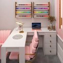 Ver imagem 2 de Mesa Nails Clássica em L 150x117 Cm com Aspirador