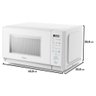 Micro-ondas 20l Branco Mastercook Midea Mhp20b1 110v - 5