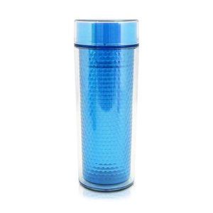 Garrafa com Tampa e Infusor 400 Ml Jacki Design Azul