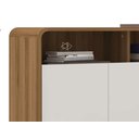 Ver imagem 4 de Aparador Buffet Eccos para Sala com 3 Portas Retrô Potenza