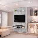 Ver imagem 5 de Home Ripado Sala para Tv de 60 Polegadas Trento com Led Bali com Bali