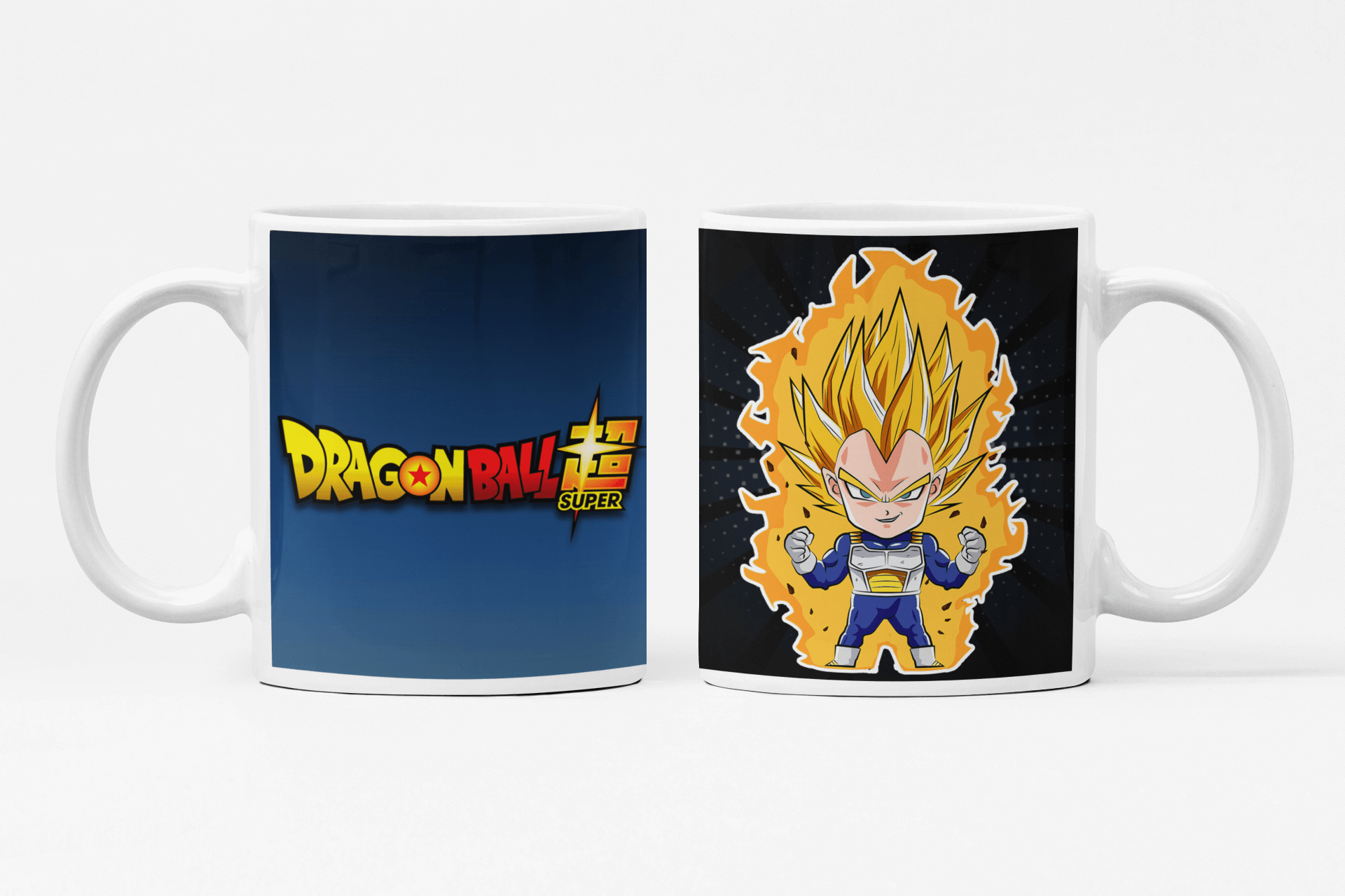 Caneca Vegeta Super Sayajin Dragon Ball Super Modelo 2 - 1