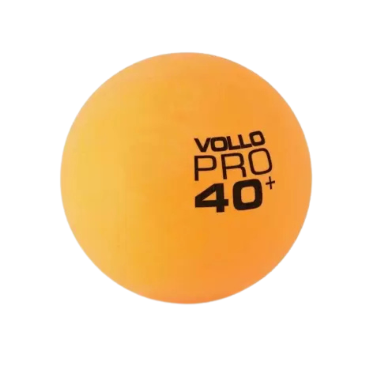 Kit Raquete Vollo Vt601 + 6 Bolas Ping Pong 2 Estrelas Tênis Cor:laranja - 2