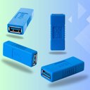 Ver imagem 5 de Emenda Usb 3.0 a Fêmea / Fêmea Alta Velocidade Kit 03 Peças