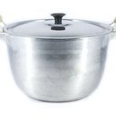 Ver imagem 1 de Caldeirão Alumínio Fundido Polido Alça de Madeira 22cm