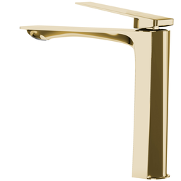 Torneira Banheiro Dourada Baixa Atenas 100% Metal Premium Quente e Frio - 3