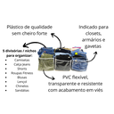 Ver imagem 3 de colmeia organizadora de roupa kit 3 nichos grande gaveta armario bermuda calça jeans