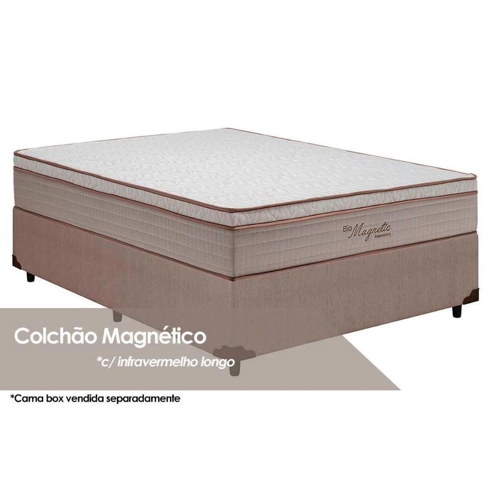Colchão Casal Magnético C/ Molas Ensacadas Masterpocket Bio Euro Pillow (138x188x27) - Kappesberg