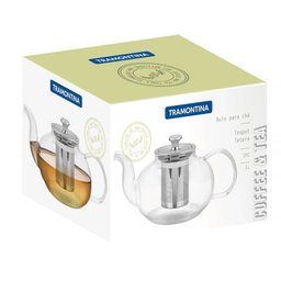 Bule para Chá Tramontina em Vidro e Aço Inox com Infusor 1 L Tramontina - 6